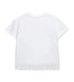 T-shirt con frange