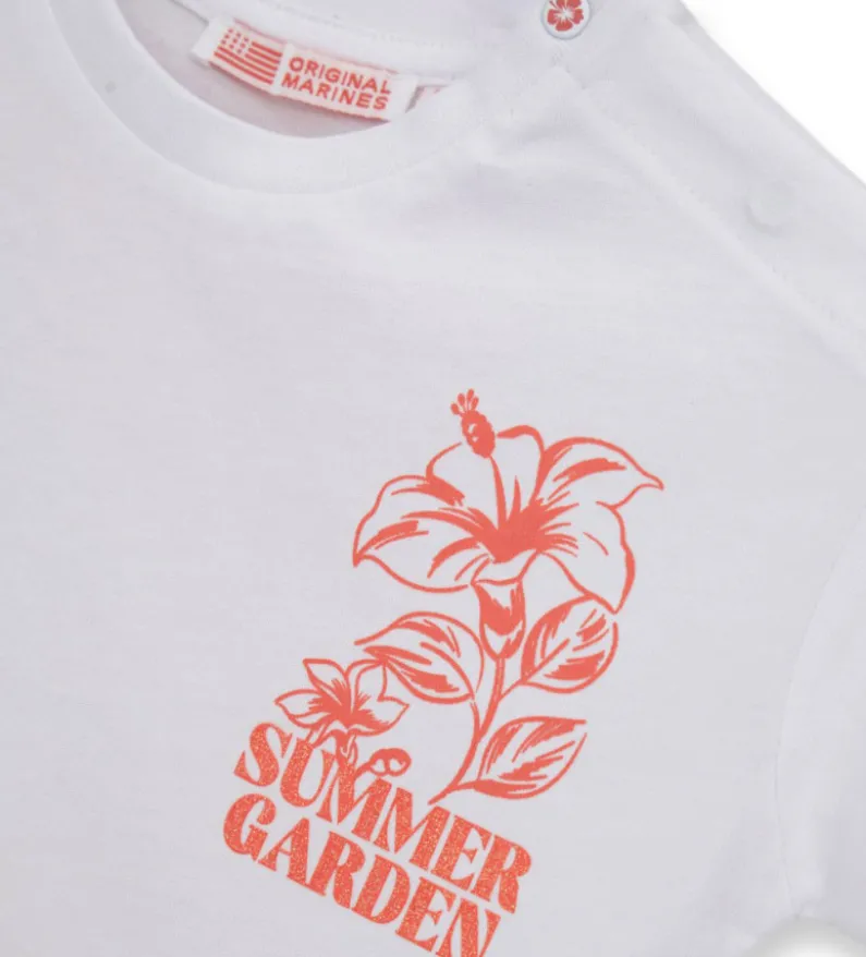 T-shirt con glitter