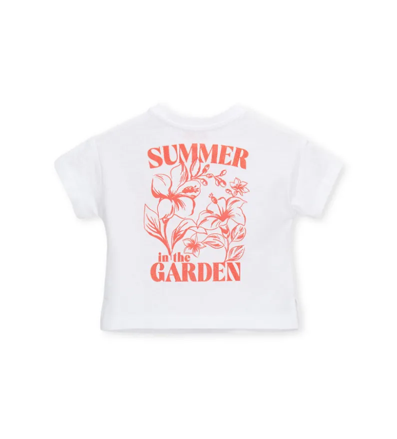 T-shirt con glitter