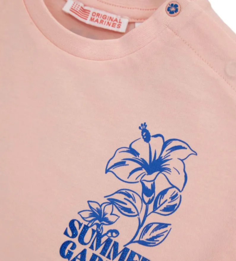 T-shirt con glitter
