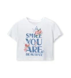 T-shirt con glitter