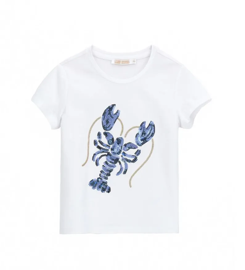 T-shirt con paillettes