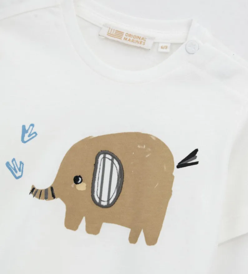 T-shirt con ricamo