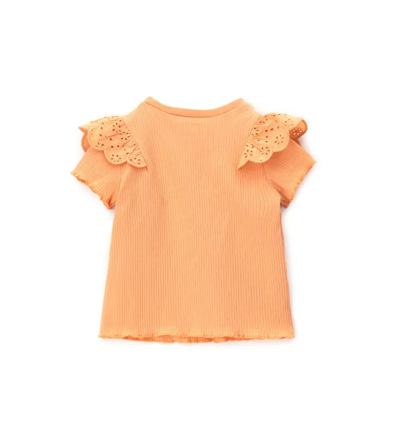 T-shirt con ricamo