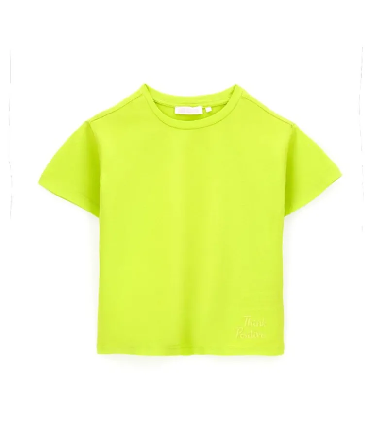 T-shirt con ricamo