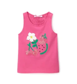 T-shirt con sangallo