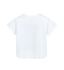 T-shirt con strass