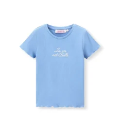 T-shirt ricamata