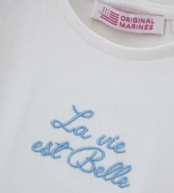 T-shirt ricamata