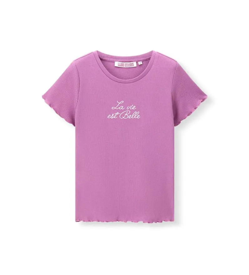 T-shirt ricamata