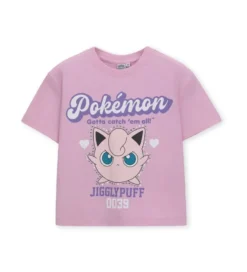T-shirt rosa pokémon