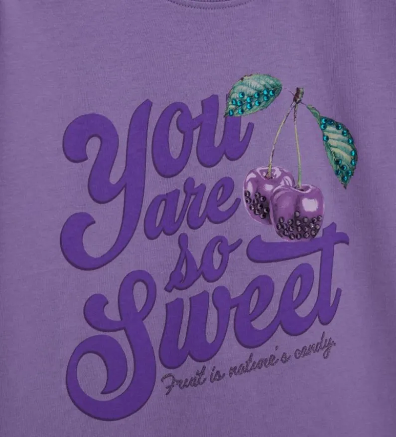 T-shirt viola