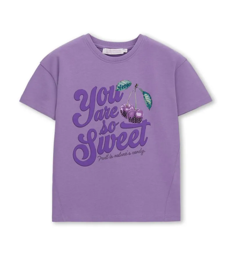 T-shirt viola