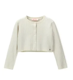 Twin-set in filo di cotone