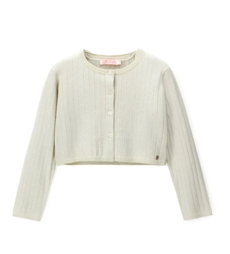 Twin-set in filo di cotone