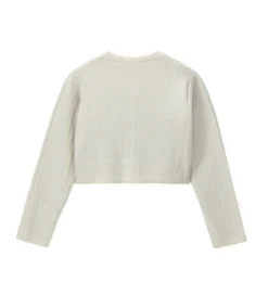 Twin-set in filo di cotone