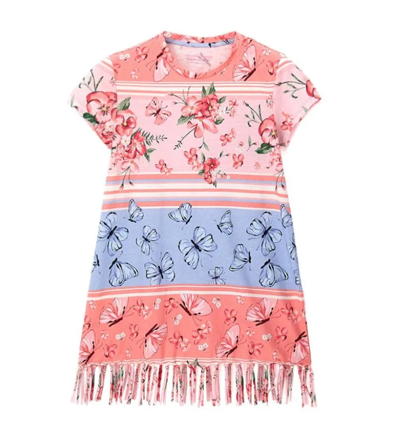 Vestito con frange