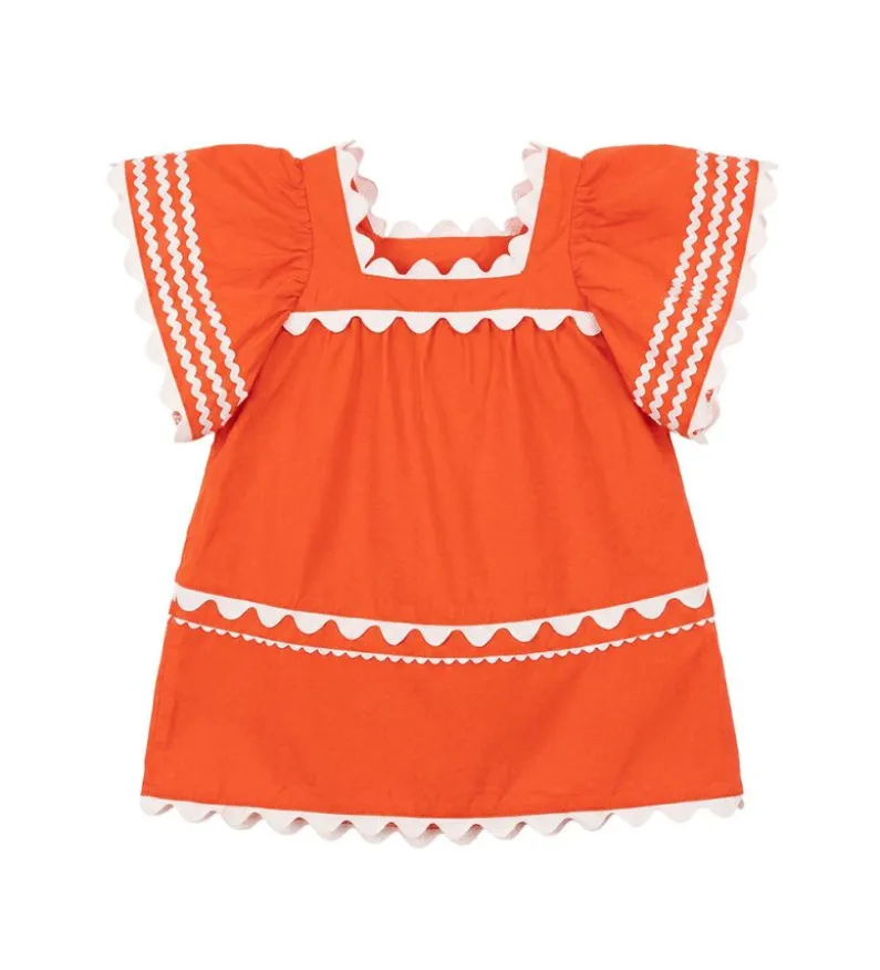 Vestito con volant